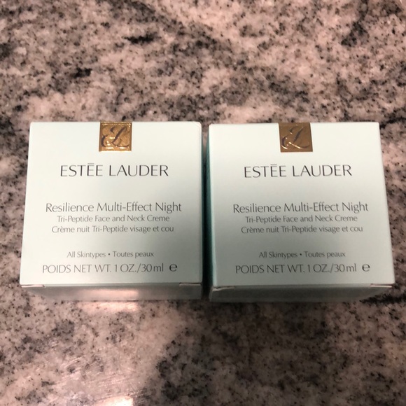 2 pc full-size estee lauder resilience multi-effect Night Creme 1oz/30ml… - Picture 2 of 4